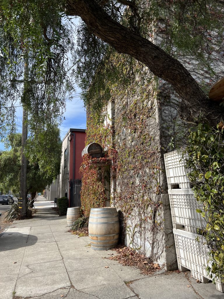 street view of Berkeley wine block