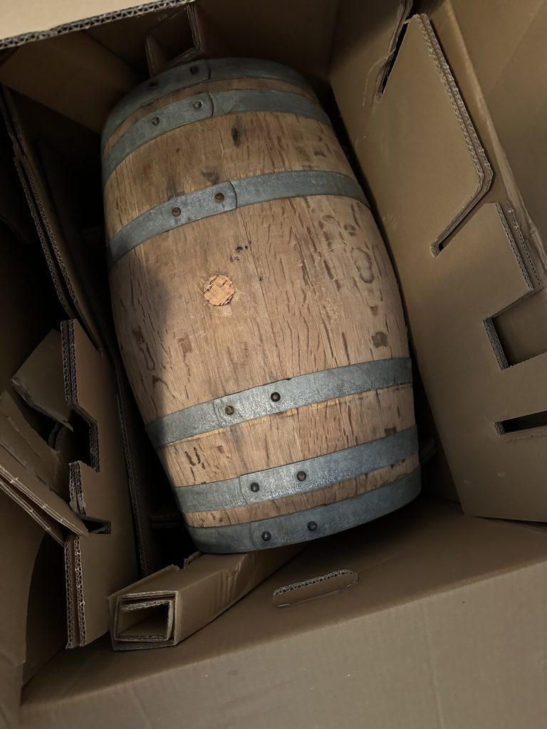 50l oak barrel