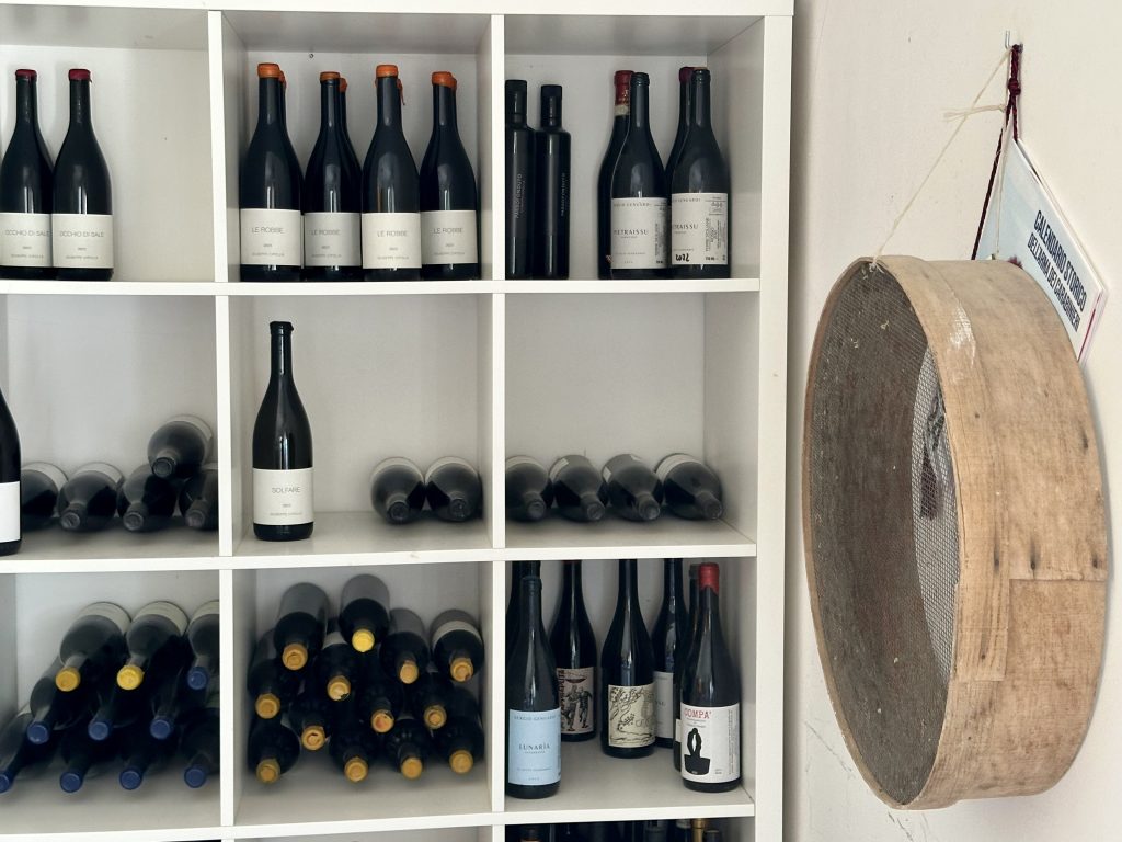 Giuseppe Cipolla wines and some friends’ bottles